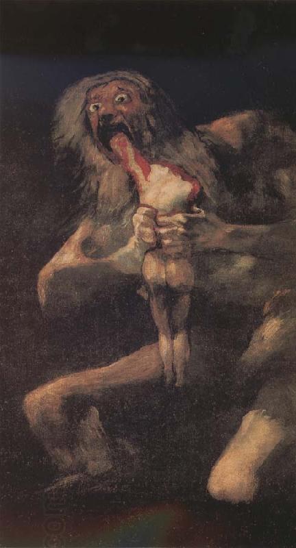 Francisco Goya Saturn devouring his children